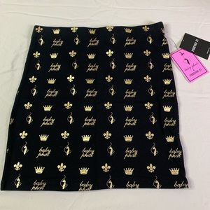 Baby Phat x Forever 21 black mini skirt